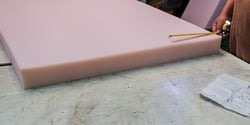 cutting foam water jet