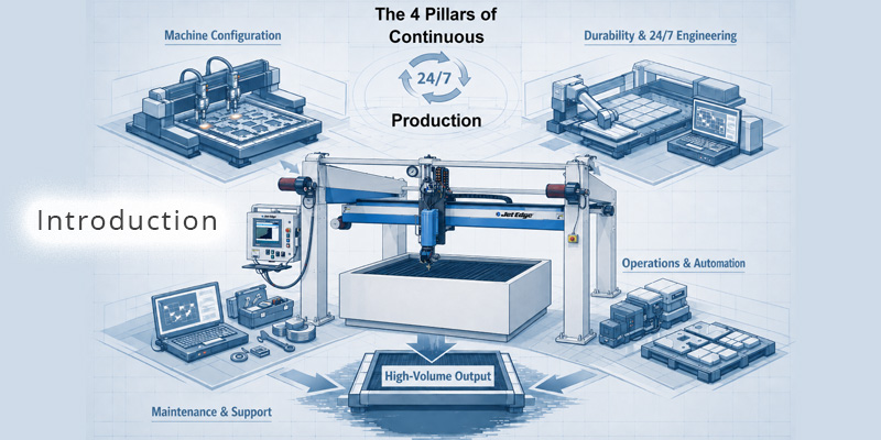 The 4-Pillars of High-Volume Water Jet Cutting - Introduction